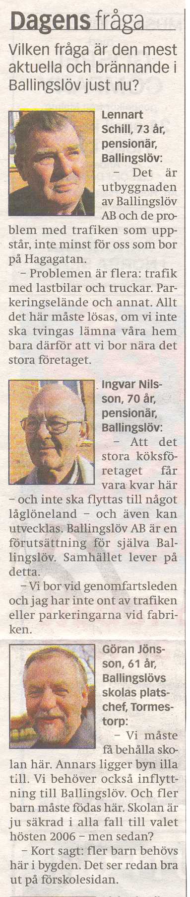 Dagens fråga
