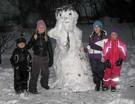 Snögubbe